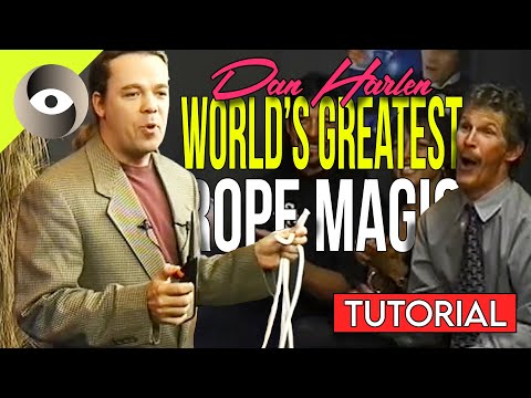 How to do world'd greatest cut and restored rope!! | Saturday Sorcery Dan Harlan tutorial