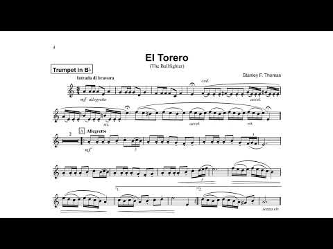 El Torero (The Bullfighter) - Stanley F. Thomas (Frank Gassmann, trumpet)