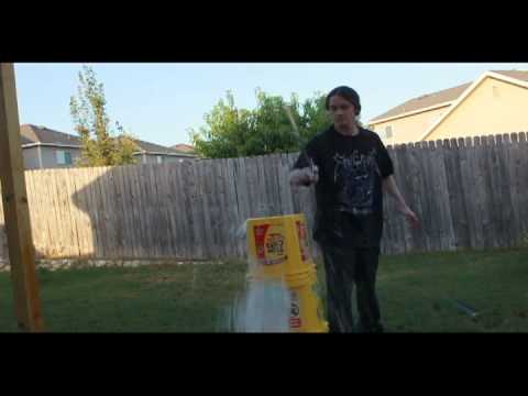 Cold Steel Viking Sword test at home