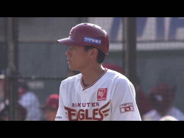 【8回裏】足で勝った!! イーグルス・田中の内野安打で勝ち越しに成功!! 2018/6/24 E-F