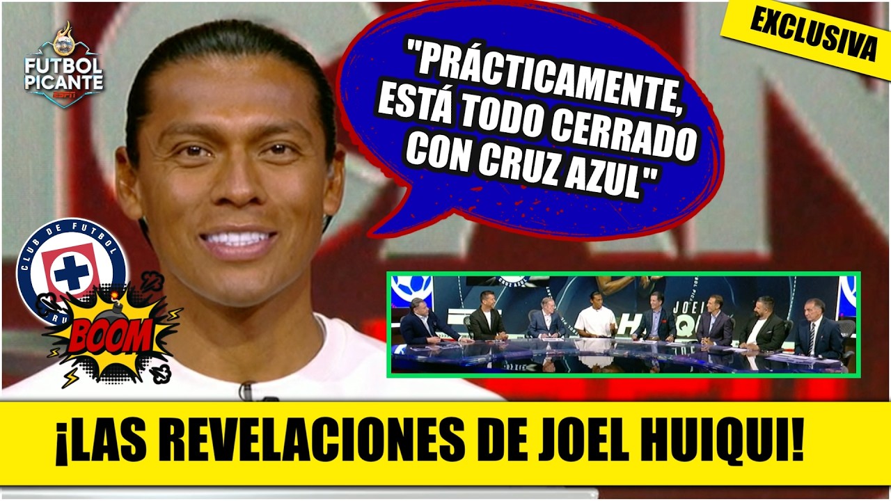 HUIQUI CONFESÓ: Renovación casi cerrada, aún falta definir duración con CRUZ AZUL | Futbol Picante