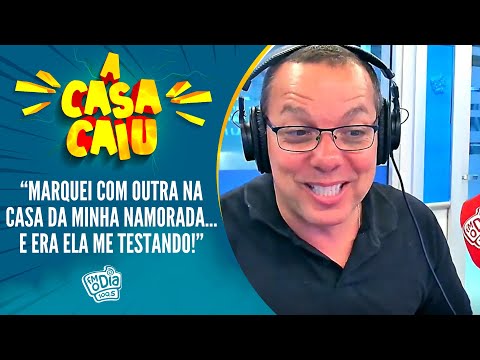 “Marquei com outra na casa da minha namorada… e era ela me testando!” I A CASA CAIU #fmodia