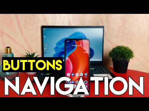 How to change navigation buttons in Realme C20A