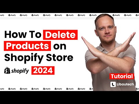 How To Delete Products on Shopify Store ( 2024 )