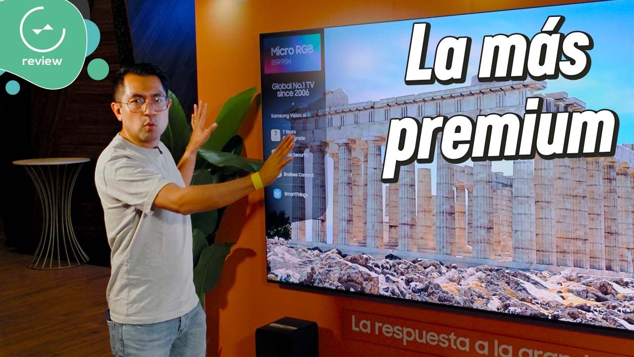 LA MEJOR TV DE SAMSUNG: Micro RGB R95H de 75 pulgadas | Review completo