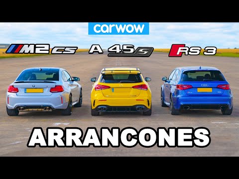 Nuevo BMW M2 CS vs AMG A45 S vs Audi RS3: ¡ARRANCONES!