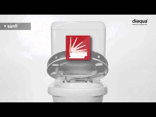Video teaser for diaqua WC-Sitz mit Slow-Motion® Funktion
