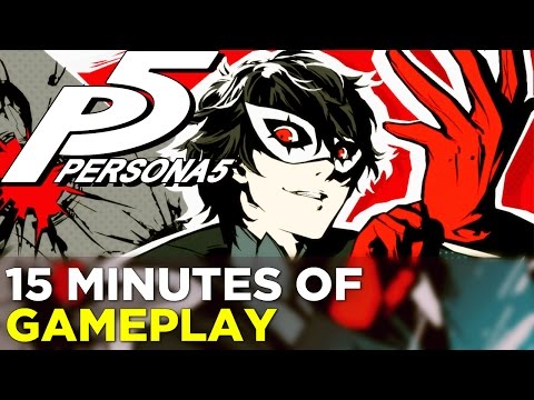Persona 5 – 15 Minutes of ENGLISH GAMEPLAY