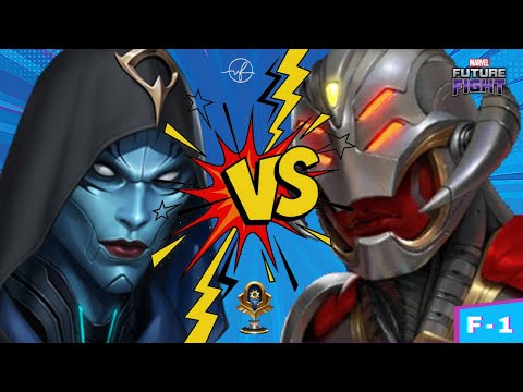Marvel Future Fight - Super Giganta vs Infinity Ultron F1 - C.T.P Justiciero