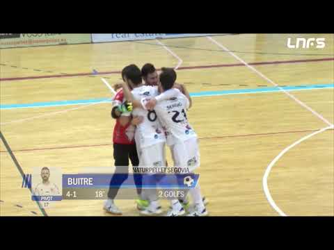 Gol Buitre (4-1) Naturpellet Segovia - Catgas Energía. J26, 1Div. LNFS