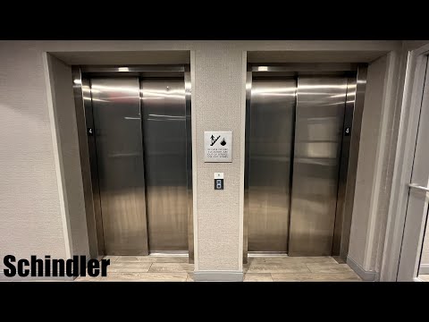 Schindler 3300 Traction Elevators at the Hampton Inn in St. Charles, MO