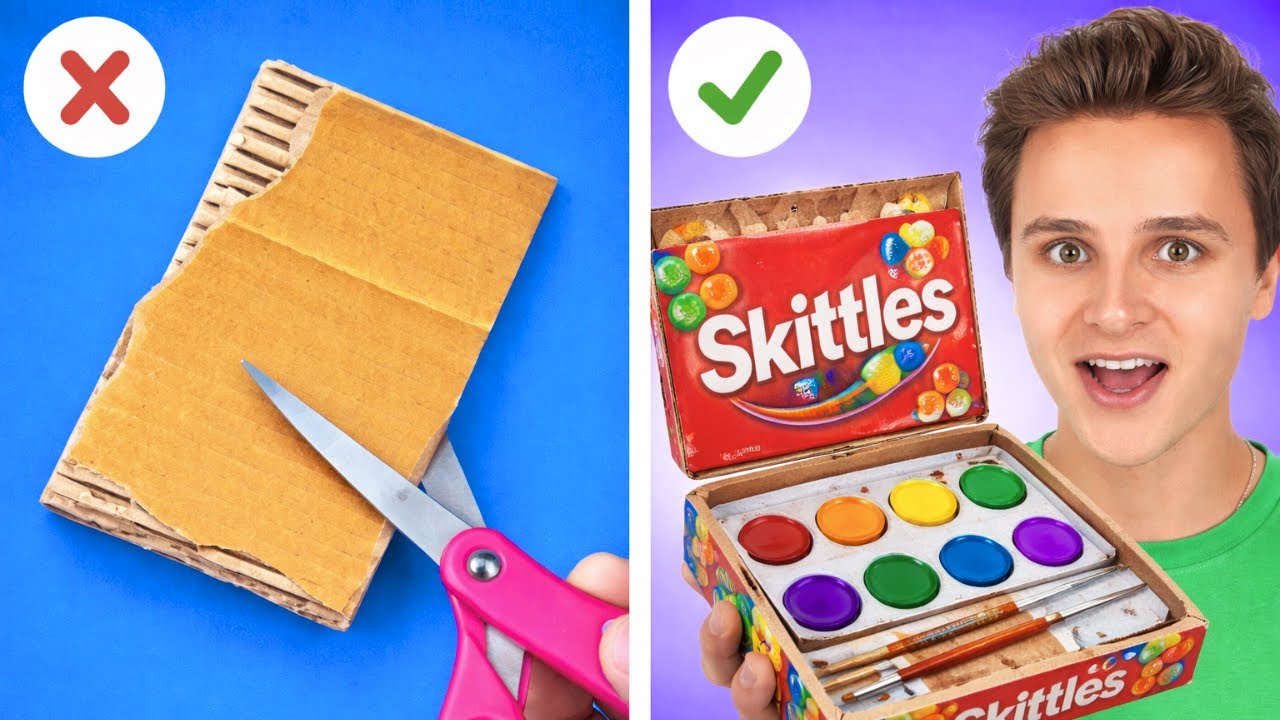 天才的な段ボールハック！ 📦 試してみるべきDIYクラフト＆生活ハック！ 😱