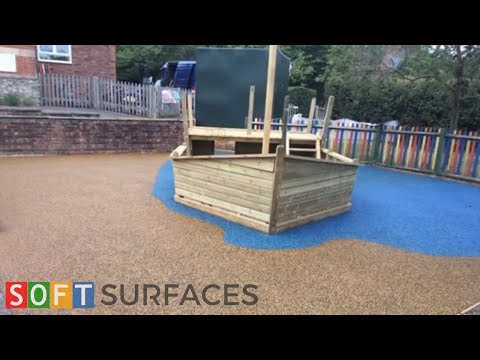 Wetpour Installation in Tenterden, Kent | 🌳 Wet Pour Play Area🌳