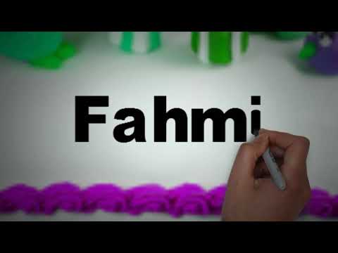 Fahmi | Happy Birthday Fahmi || Happy Birthday To You !  ✅ 🎁