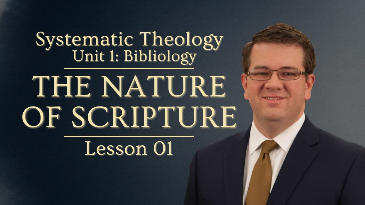 Adult Bible Class  |  Lesson 001  |  The Nature Of Scripture