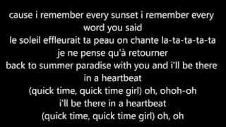 Summer Paradise - Simple Plan ft. Sean Paul - French Version (LYRICS)