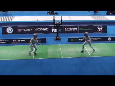 T64 NIKITINA Olga - ZAGUNIS Mariel, 29 May Moscow Sabre 2016