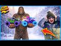 Bigfoot Buried My Monster Trucks ️ Snowstorm Adventure