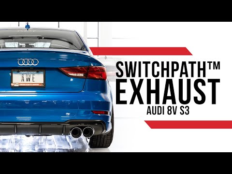 AWE SwitchPath™ Exhaust for the Audi 8V S3