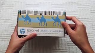 HP sprocket bundle Unboxing