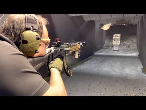 Kalashnikov USA KR-103 7.62x39mm Side Folding Rifle – Hammer Forged – Hexagon Rail