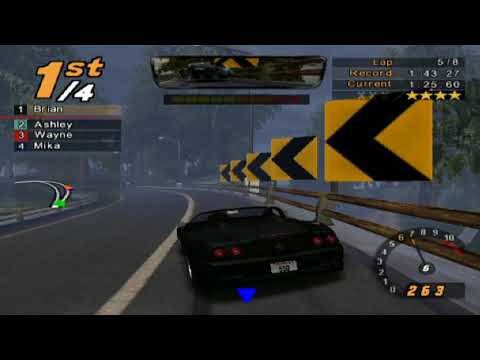 Need for Speed: Hot Pursuit 2, 8 Laps National Forest - Ferrari 550 Barchetta