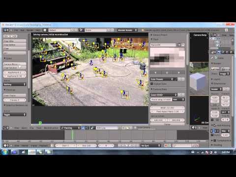 Blender 2.6 Tutorial 18 - Camera Tracking Pt 2 / 2