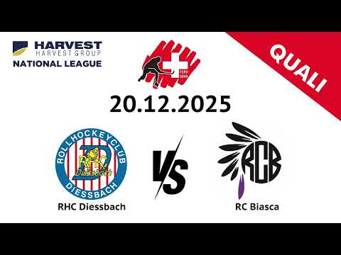 Highlights: Rollhockey, Harvest National League - RHC Diessbach vs. RC Biasca
