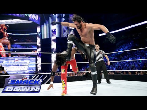 Full Match Seth Rollins vs  Kofi Kingston SmackDown June 20 2014