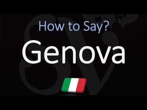 How to Pronounce Genova? (CORRECTLY)