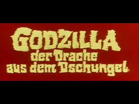 Godzilla Der Drache aus dem Dschungel Kinotrailer 1967