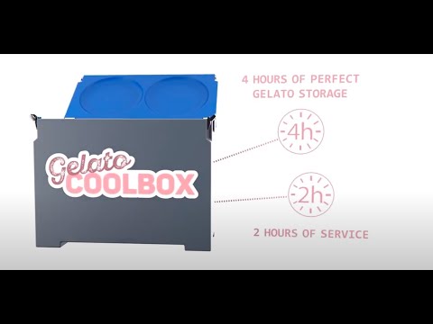Καρότσι Παγωτού Gelato Cool Box