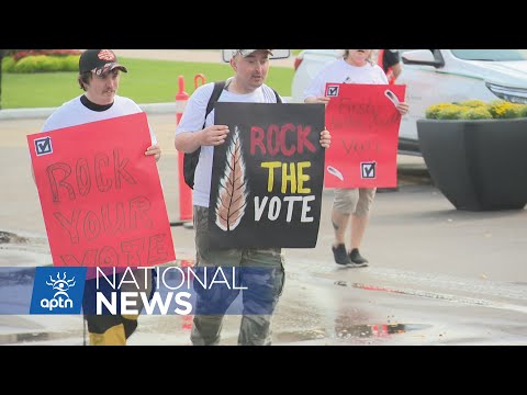 Rock the Vote campaign encourages Indigenous people to vote in Manitoba election | APTN News