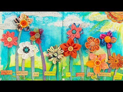 PREVIEW: How To Make Kanzashi Flowers - with Barb Owen - HTGC Member Class s01e10