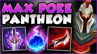 WTF?? ONE PANTHEON Q DOES HOW MUCH DMG?? FULL AD PANTHEON SEASON 8 TOP GAMEPLAY! - League of Legends