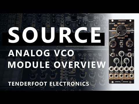 Tenderfoot Source & Confluence Eurorack Oscillator Module (and expander) image 2