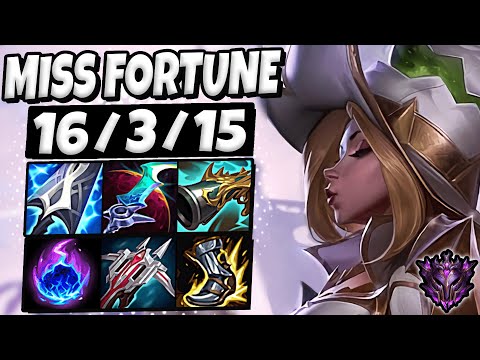 Miss Fortune vs Xayah [ ADC ] Lol Korea Master Patch 12.6 ✅