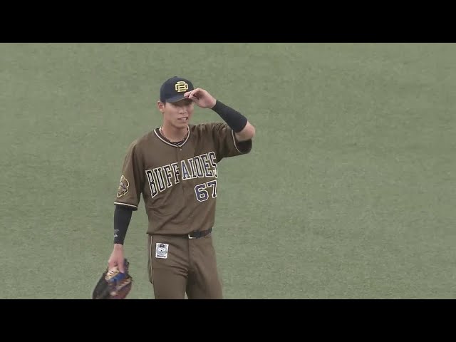 【4回表】完璧な中継プレーで同点防ぐ!! バファローズ・中川圭太・紅林弘太郎・若月健矢のファインプレー!! 2022年8月6日 オリックス・バファローズ 対 北海道日本ハムファイターズ