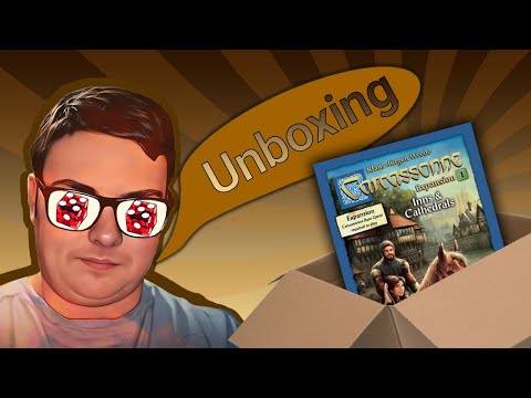 Carcassonne: Inns And Cathedrals: Unboxing