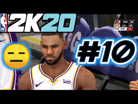 NBA 2K20 Mobile MyCareer EP 10 - Portland Rematch?
