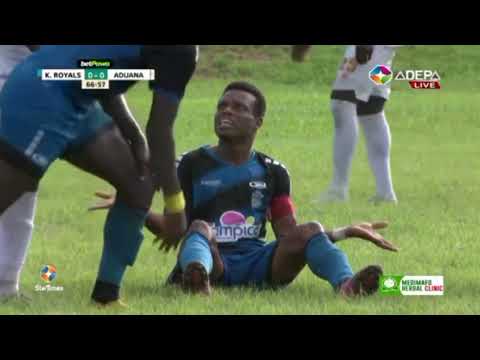 Kotoku Royals 1 - 1 Aduana: Highlights goals and chances