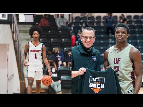 Battle at the Rock | Aiden Holloway Top Guard in NC! || Charlotte Covenant Day vs United Faith ||