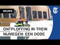 Eerste beelden: ravage na explosie trein