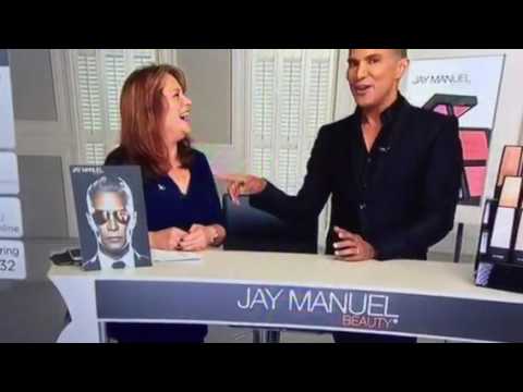 Deb having fun with Jay Manuel on qvcuk