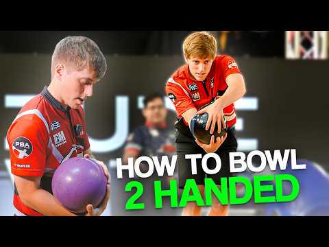 PBA Bowler Teaches Two Handed Bowling