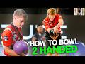PBA Bowler Teaches Two Handed Bowling