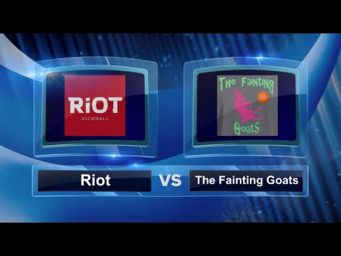 Riot vs The Fainting Goats - Pool Play - Sin City Kickball Classic #SCKC2015
