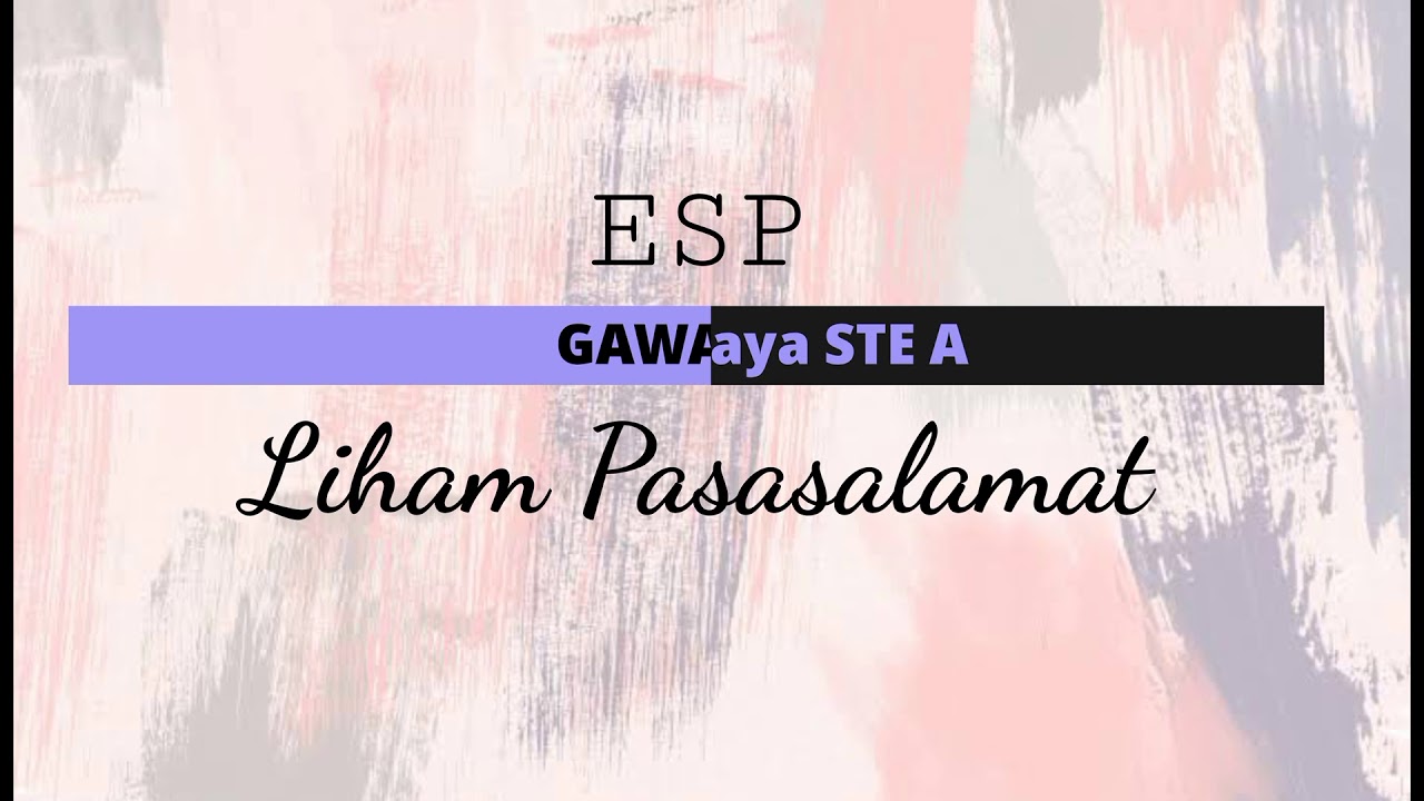 Putar video ESP Liham Pasasalamat sekarang ESP Liham Pasasalamat