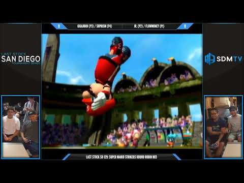 LSSD 129 - Gigajohn & Suprism vs. flomoney & Jr. - Super Mario Strikers RR