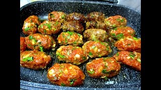 מתכון-קבב מעולה על מחבת פסים מהיר ובריא בקלי קלות הערוץ הרשמי המקורי-ליהי קרויץ (ליהי קרויץ - מטבח בקלי קלות) - התמונה מוצגת ישירות מתוך אתר האינטרנט יוטיוב. זכויות היוצרים בתמונה שייכות ליוצרה. קישור קרדיט למקור התוכן נמצא בתוך דף הסרטון